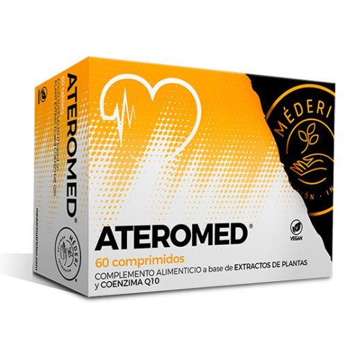 Ateromed complemento alimenticio a base de extractos de plantas y coenzima q10