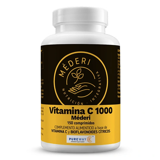 Vitamina C 1000 150 Comprimidos Mederi Nutrición