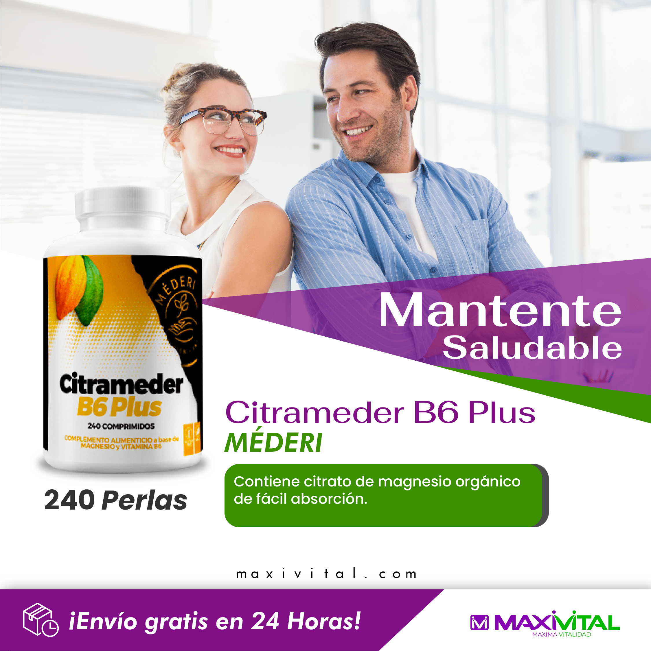Qué es Citrameder B6 Plus y para qué sirve?