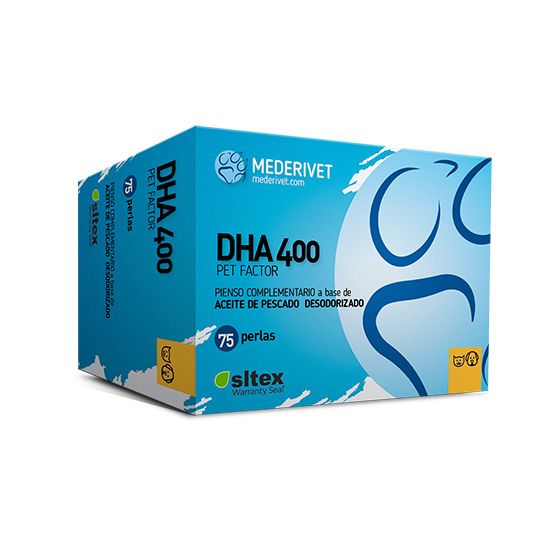 DHA PET FACTOR 400 75 PERLAS