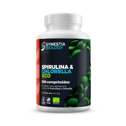 Spirulina & chlorella ECO Synestia Biology