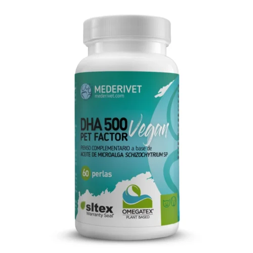 DHA 500 pet factor vegan mederivet 60 perlas
