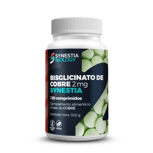 BISGLICINATO DE COBRE SYNESTIA (120 comp.)